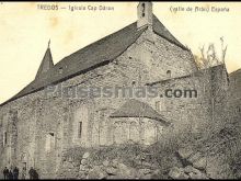 Iglesia cap dáran en tredos dentro del valle de arán (lleida)