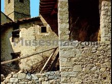 Torre de la iglesia en aransa (lleida)