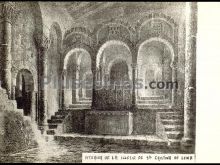 Interior de la iglesia de santa cristina de lena (asturias)