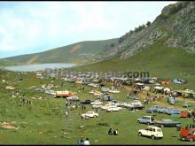 Fiesta del pastor en el lago enol en covadonga (asturias)