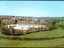 Centro de formación profesional y vista de la villa de noreña (asturias)