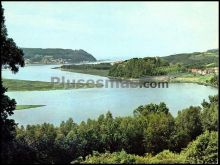Desembocadura del río nalón en soto del barco (asturias)