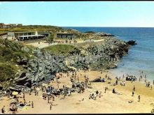 La playa de santa maría del mar en castrillón (asurias)