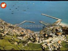 Vista aérea de muros de san pedro (la coruña)