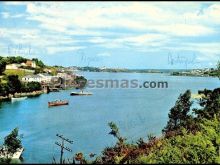 Ria del eo, al fondo figueras y castropol (asturias)