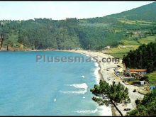 Vista general de la playa de la concha de artedo en cudillero (asturias)