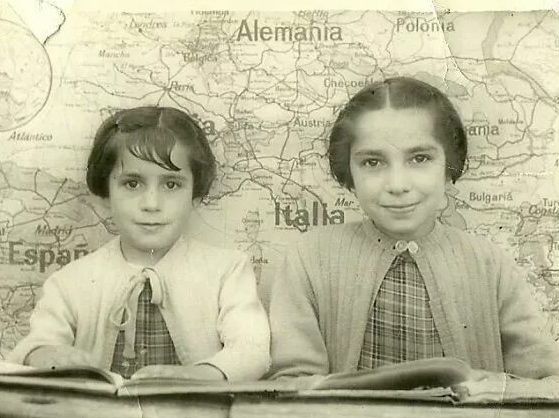 En la escuela de Anguita (GU), en la segunda mitad de los años 50