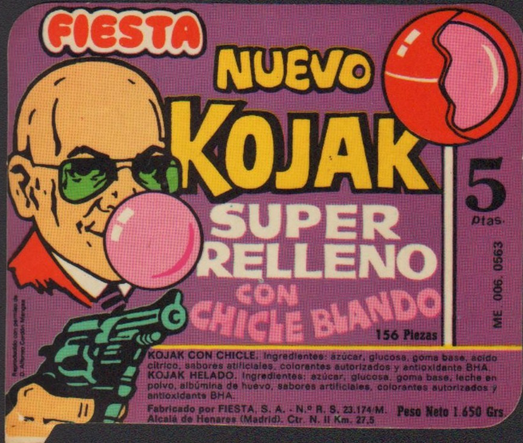 ¿En qué serie está inspirado el Chupa Chup Kojak?