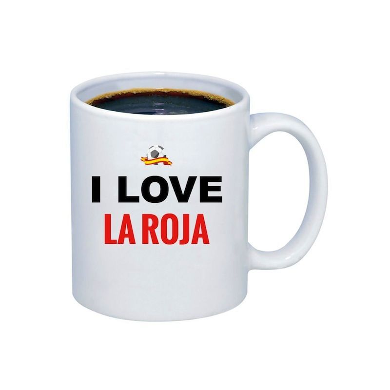 Taza 'I love La Roja'