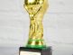 Trofeo Copa del Mundo personalizada con nombre y dedicatoria