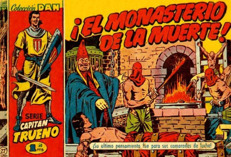 Se publica el cómic del Capitán Trueno