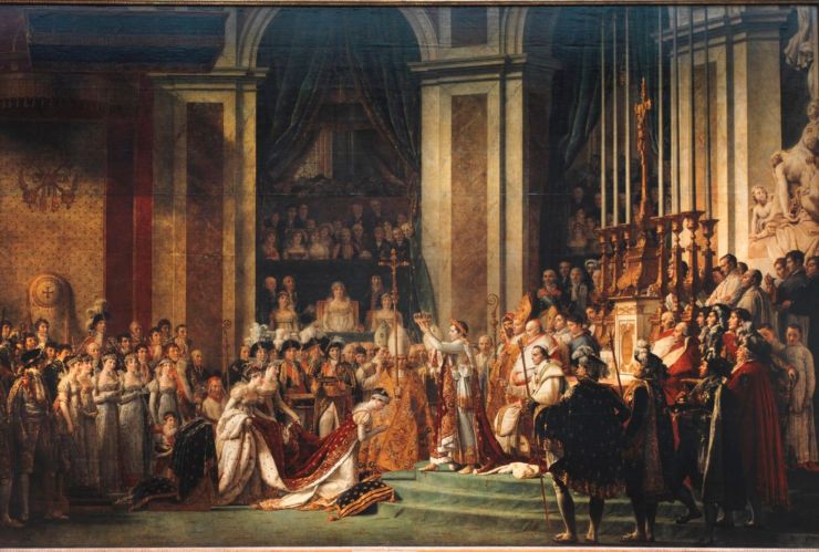 Napoleón Bonaparte se corona emperador de Francia