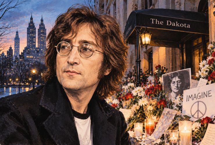 John Lennon es asesinado en Nueva York y conmociona al mundo