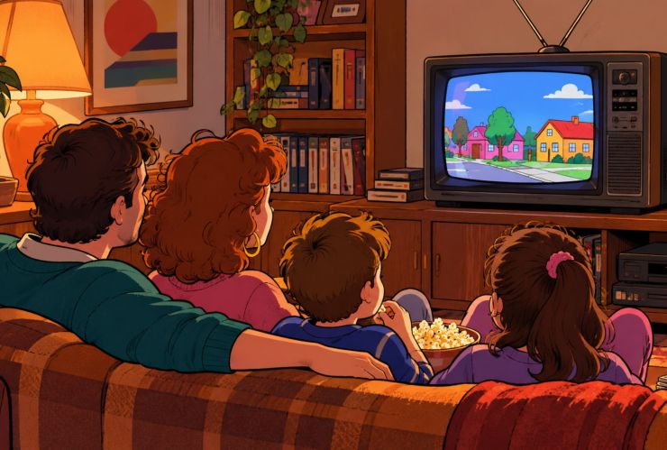 Se estrena Los Simpson, la serie que revolucionó la televisión