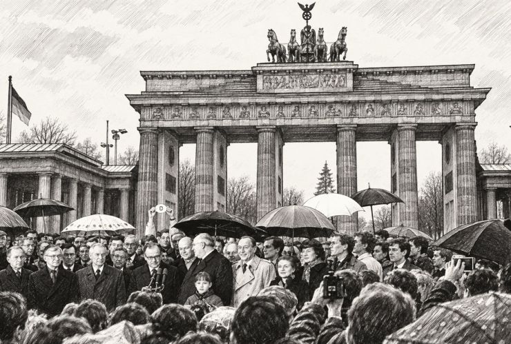 Se reabre la Puerta de Brandeburgo, símbolo de la caída del Muro de Berlín