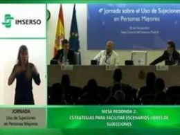 Amma participa en la 4ª Jornada sobre el Uso de Sujeciones en Personas Mayores del IMSERSO