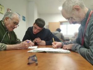 Amavir Alcalá participa en el programa intergeneracional 'Su pasado, nuestro futuro' del Ayuntamiento del municipio