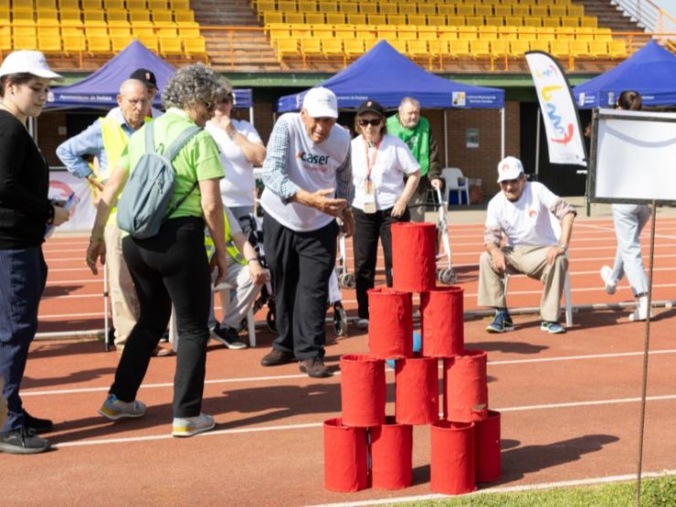 Caser Residencial convierte Badajoz en la capital del envejecimiento activo con las II Olimpiadas Hispanolusas de Mayores