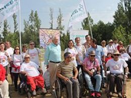 'El Camino lo hacemos todos', incluso en silla de ruedas