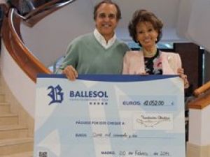 Grupo BALLESOL ayuda a los niños enfermos de cáncer de la Fundación Aladina