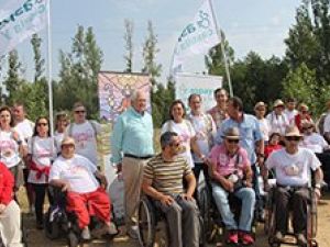 'El Camino lo hacemos todos', incluso en silla de ruedas