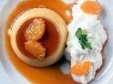 Flan de mandarina