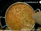 Receta: arroz caldoso con jamón