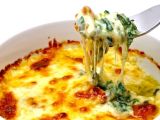 Espinacas al horno con bechamel