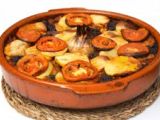 Arroz al horno con verduras