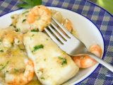 Merluza con gambas