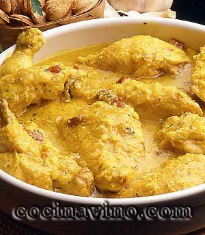 Curry cremoso de pollo