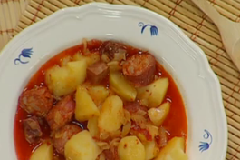 Receta: patatas a la riojana