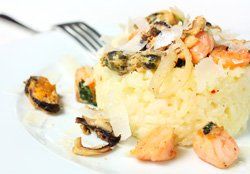 Risotto de marisco