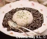 Calamares a la española (en su tinta)