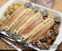 Truchas al vino