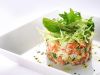 Ensaladilla con salmón y caviar rojo