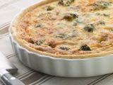 Quiché de brócoli y queso roquefort