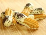 Galletas con chocolate blanco