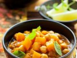 Garbanzos con calabaza