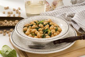 Garbanzos con espinacas (estilo andaluz)