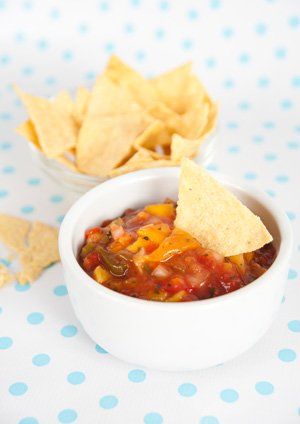 Salsa de mango picante