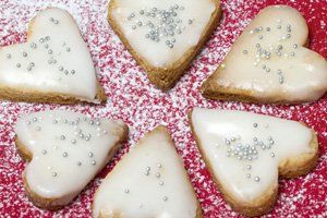 Galletas de san valentín