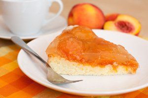 Tarta de melocotón