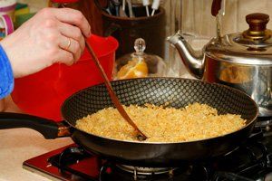 Arroz a la milanesa