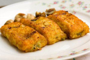 Pastelitos de patatas con nueces