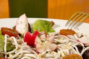 Ensalada de gulas