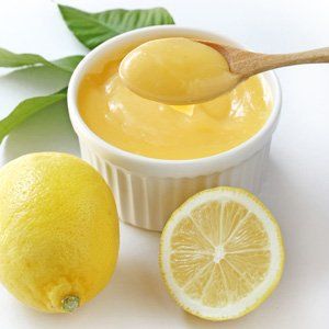 Cuajada casera de limón