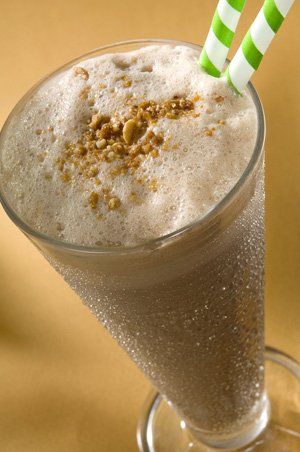 Batido de nueces y caramelo