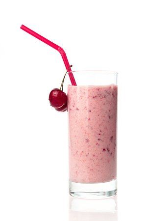 Batido de cerezas