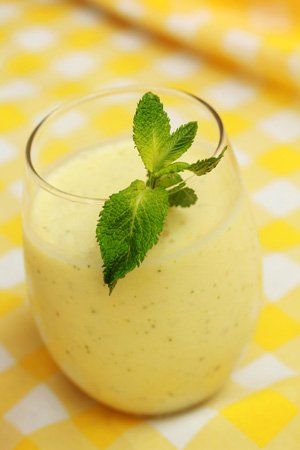 Batido de platano y mango